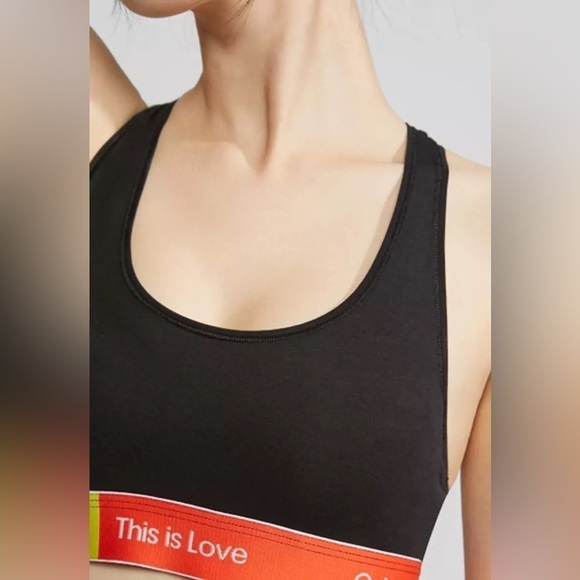 Calvin Klein This is Love Black Bralette - Picture 2 of 14